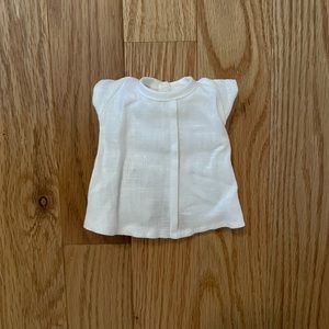Hazel Village White Linen Doll Shirt